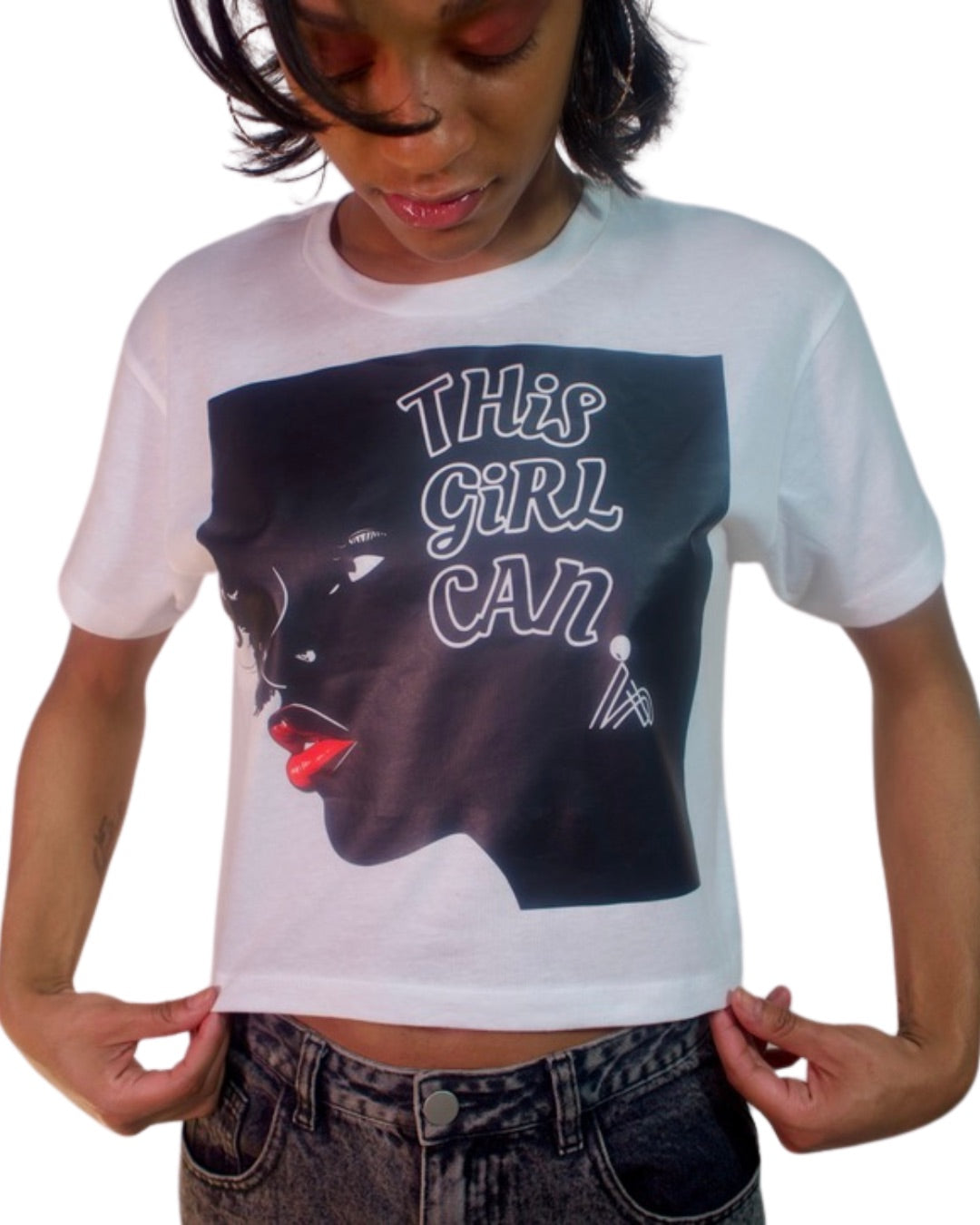 “This Girl Can” Crop top