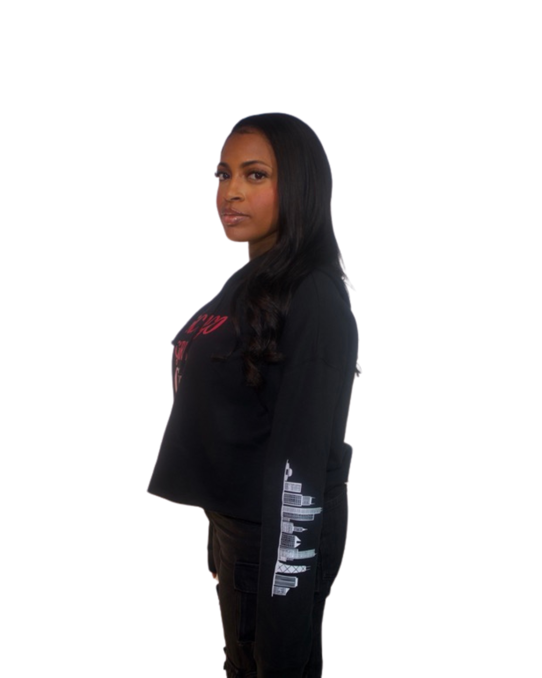“Chicago Girls Can” Cropped Hoodie