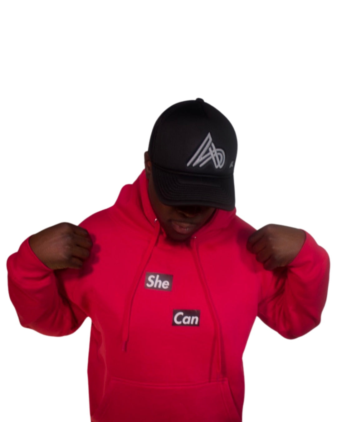 “She Can” Split Box Logo