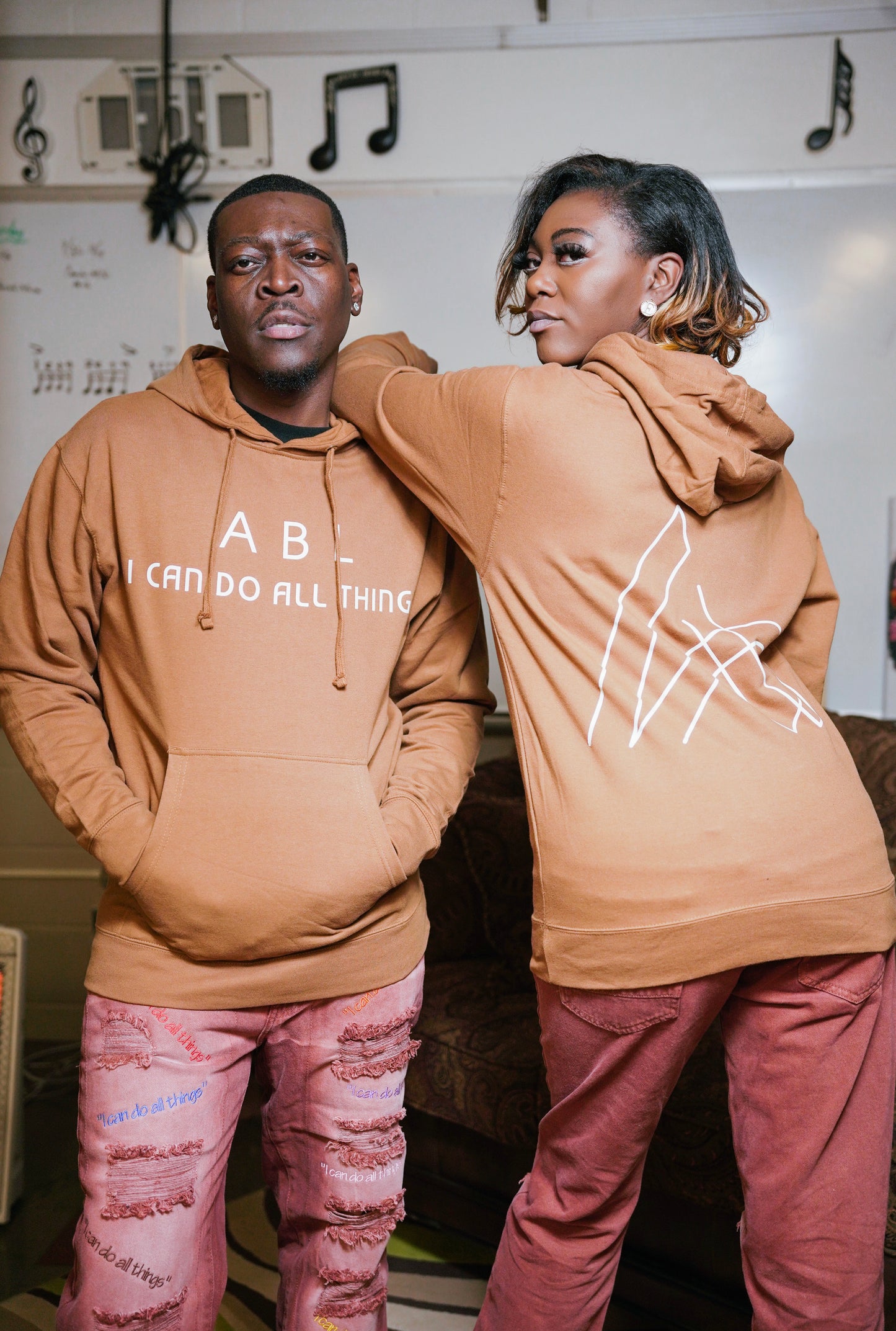 Saddle “Aye BL” Hoodie