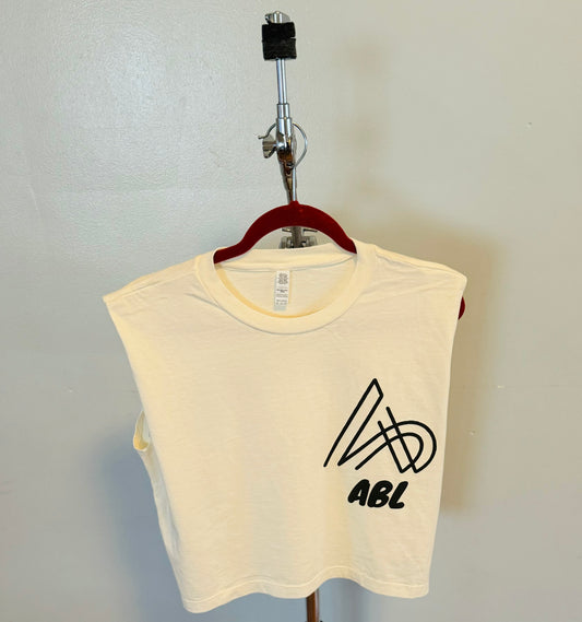 ABL Womens Muscle Crop Tee