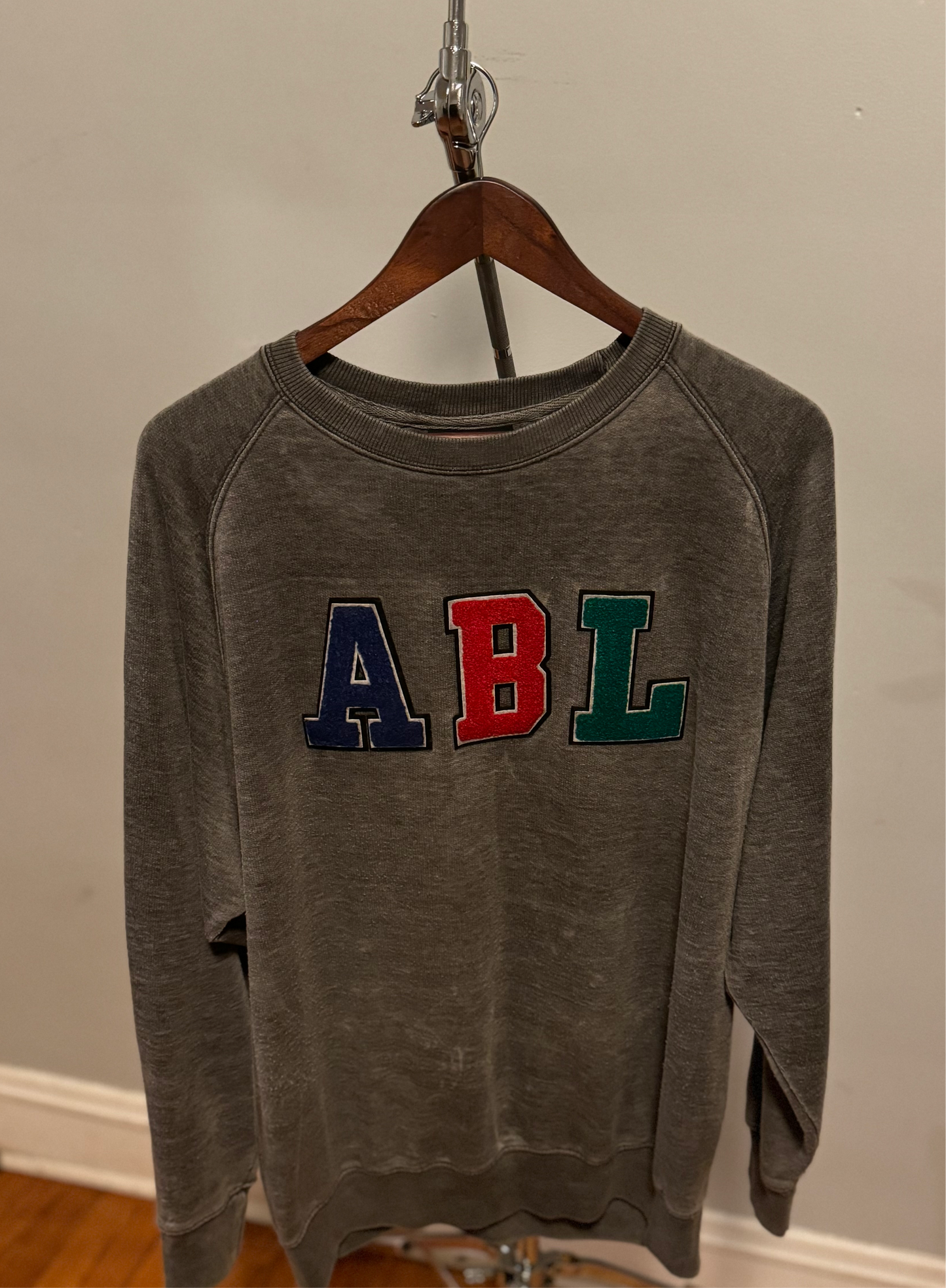 ABL Chenille Letter Crewneck