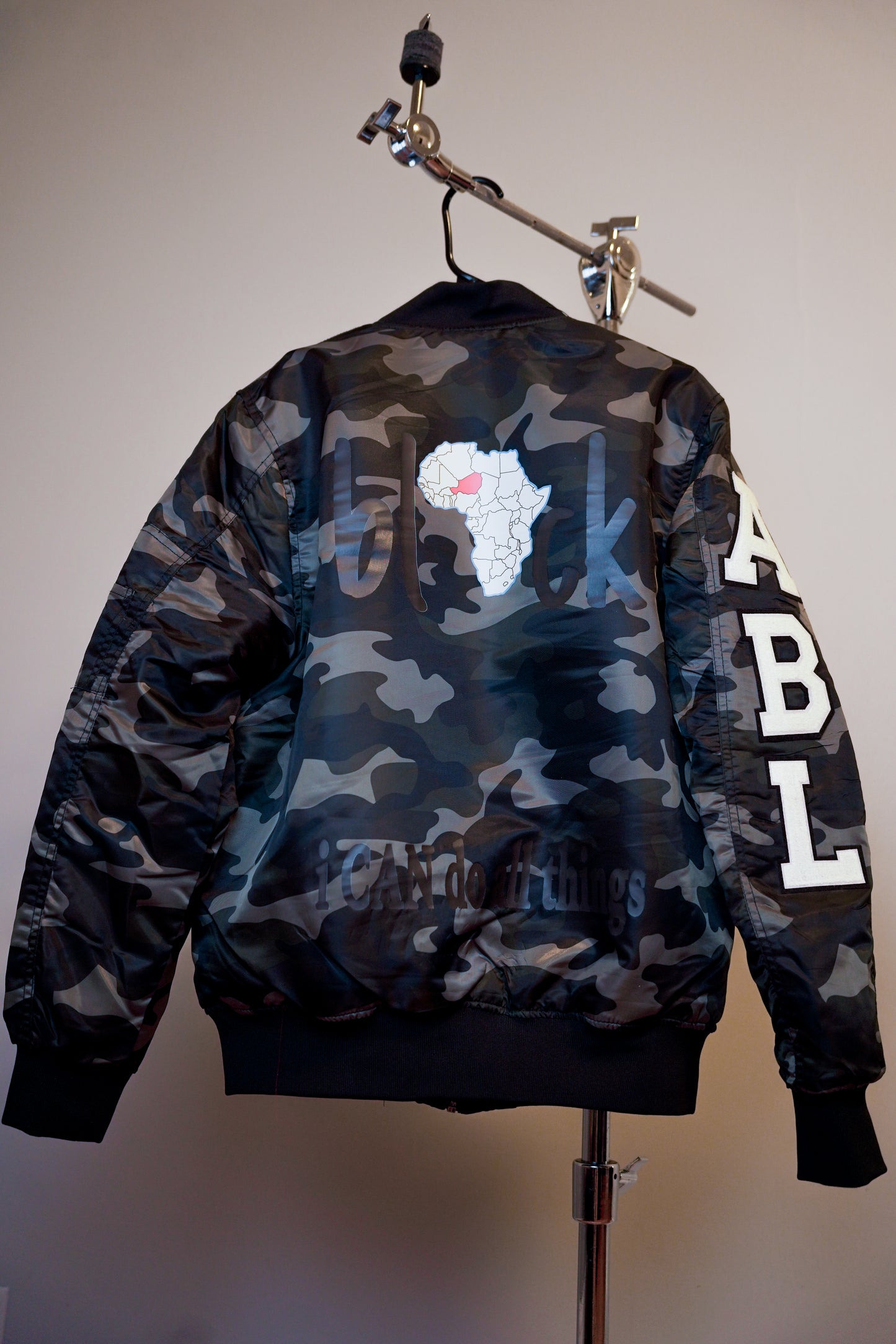 “Still Fighting” Bomber Jacket